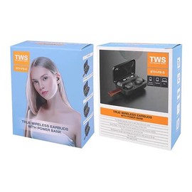 Meru Audifonos Inalambricos con Bluetooth 5.0 Carga| Earbuds Basic Negro