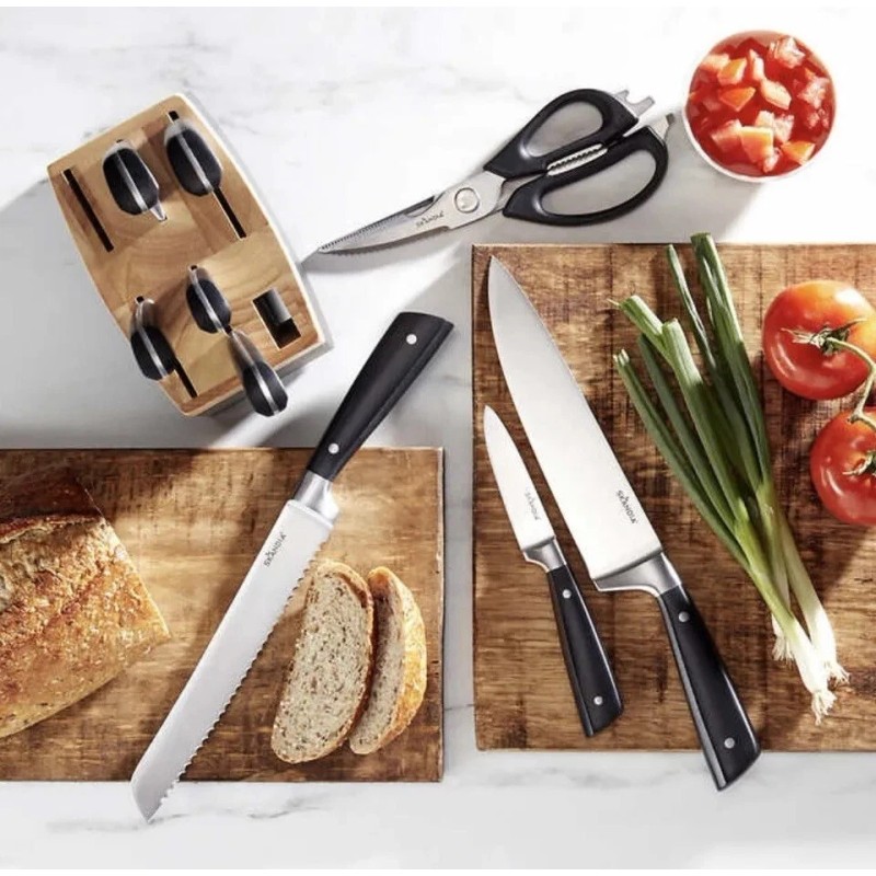 Skandia NEW Skandia Constract 10-piece Knife Block Set