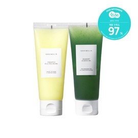 GreyMellin 파인애플 마일드 필링젤 100ml+쑥 카밍 젤 100ml Pineapple Mild Peeling Gel 100ml + Mugwort Calming Gel 100ml