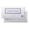 Checkbook Registers for Personal Checkbook, Transactions Ledgers, Pack of 10,