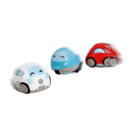 Chicco City Vintage Turbo Ball, Kids Toy Cars, 3 Mini Vehicles with Vintage Car Design, Move in All Directions, Roll Like a Ball, 1-4 Years