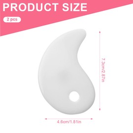 YAPKOLV Gua Sha Massager with Handle Gua Sha Stone Full Body Guasha Cellulite Massage Lymphatic Drainage Removal of Fatigue for Legs, Back, Face, Neck, Muscles