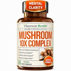 Vimerson Health Complejo de Hongos 10x con Extracto de Melena de Len                                                                                  