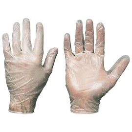 Unters. Ypsimed Vinyl Gloves Large Pack of 100