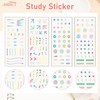 6PCS Folding Ruler, 12 inch Foldable Ruler Clear, Flexible Ruler
