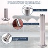 Top Connector Bracket Mounting Bolt Replacement Compatible with Bennington SS