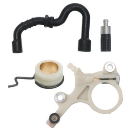 Oil Pump Worm Gear Fits for Stihl MS271 MS271C MS291 MS291C MS 271 Oiler Filter Kit Replace 1141 640 3203 OEM Part, Garden Chainsaws Parts Supplies for Gardening Hand Tools