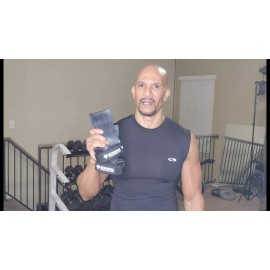 Sonoma Strength Co. Weight Lifting Grips – Heavy-Duty Wrist Straps with Padded Support - Medium