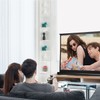 New Portable Mobile 50 Inch Projector Screen Pull Down, 16:9