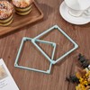 NICENEEDED 4.72 x 4.72 Inch Cookie Stencil Holder, Cookie Stencil