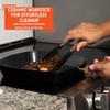 IMUSA 11-Inch PFAS Free Ceramic NonStick Grill Pan, Aluminum Griddle