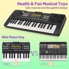 HEEPUEW Kids Piano Keyboard, 37 Keys Portable Music Keyboard Electric