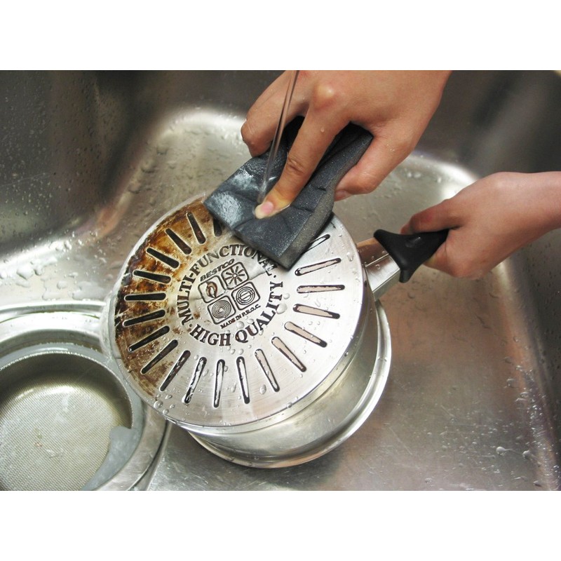 Stainless Steel Sink Scrubber (Set of 2 x 2)