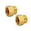 Ousun G 1/2 BSP Male to US 1/2 NPT Female