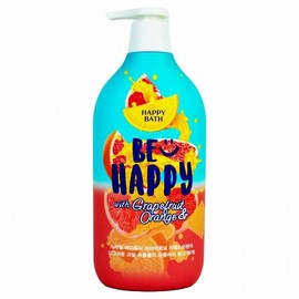 Happy Bath Smile Body Wash Grapefruit & Orange 900g 10ea