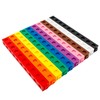 Junior Learning: 100 Multicubes - Pack of 100 Multi-Colored Cubes,