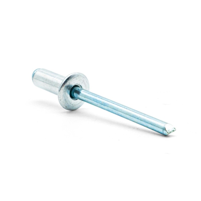 Hippo Hardware (6.4mm X 12mm) Pop Rivets Dome Head Open