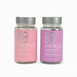 Combo Capsulas 2 Piezas Chebelle Tratamiento Cabello Y Piel