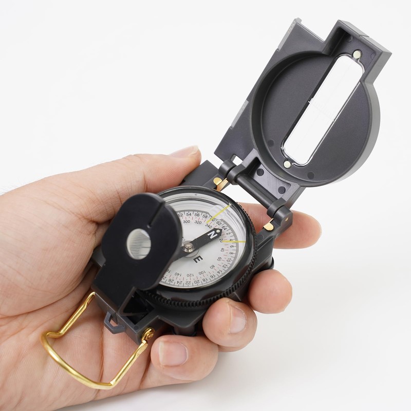Outdoor Compass Navigation, Waterproof Navigation Tool for Kids with Adjustable