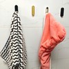 ShinYue Foldable Wall Hooks Heavy Duty - Zinc Alloy Hidden