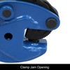 Amarite Vertical Plate Clamp, 4400lbs Steel Plate Lifting Clamp,2T，Jaw Opening