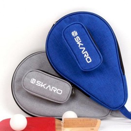 Scaro Table Tennis Racket Pouch Case Blue