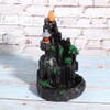 Unique Mountain Water Backflow Incense Burner Holder Home Resin Ornament