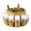 BUNDOK Seasoning Case BD-917 with Bottle Container, Spice, Kitchen Paper