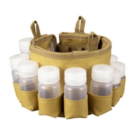 BUNDOK Seasoning Case BD-917 with Bottle Container, Spice, Kitchen Paper Holder Included