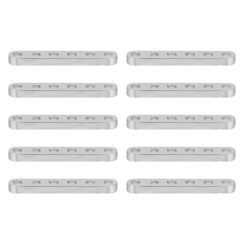 10pcs Flat Straight Braces Fixing Aluminum 4 X 8mm Connect