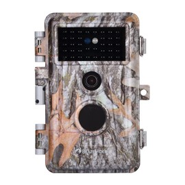 BlazeVideo WildKamera Beutekamera Nachtsichtkamera mit 32MP Foto 1296P HD-Video, 36-Stück LED Invisible Infrared Night Vision, Draussen Fotofallen Kamera Bewegungsaktiviert, IP66 Wasserdicht