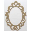 Unbranded {3} *ELEGANT SCROLL FRAME* Picture Frames Chipboard Die Cuts
