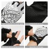 HASAKI Guantes de Pesca Profesional, Guantes de Tres dedoselásticos y
