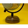 EXERZ 8cm Small Antique Globe with Wooden Base Handmade Decorative