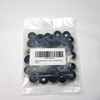 Ajile Plastic Countersunk Washer Rosette Made of Polyamide Black for