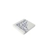 Kunstindustrien Napkins, motif shell, blue, fluted, 33 x 33 cm