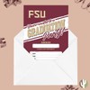Desert Cactus Florida State University Graduation Party Invitations Seminoles FSU