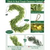 Real Touch Norfolk Pine Garland, 6 Ft by 10 Inch