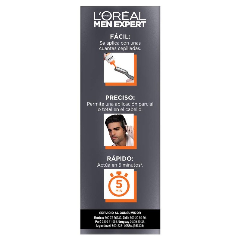 L'Oreal Paris Tinte Capilar Permanente Excell 5, 1 Negro Natural,