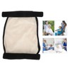 Catheter Leg Bag Holder with Elastic Strap Breathable Mesh Large
