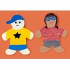 Hygloss Products Inc. HYG68206 Multicultural Family Cut Outs 6In Big