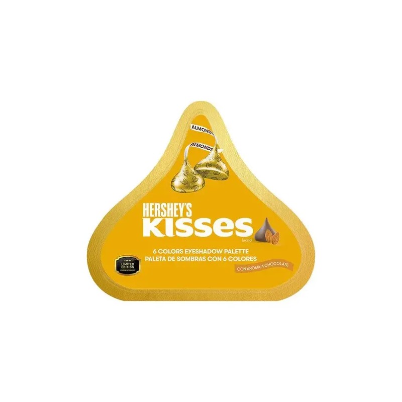 Paleta De Sombras Kisses 6 Tonos Almond