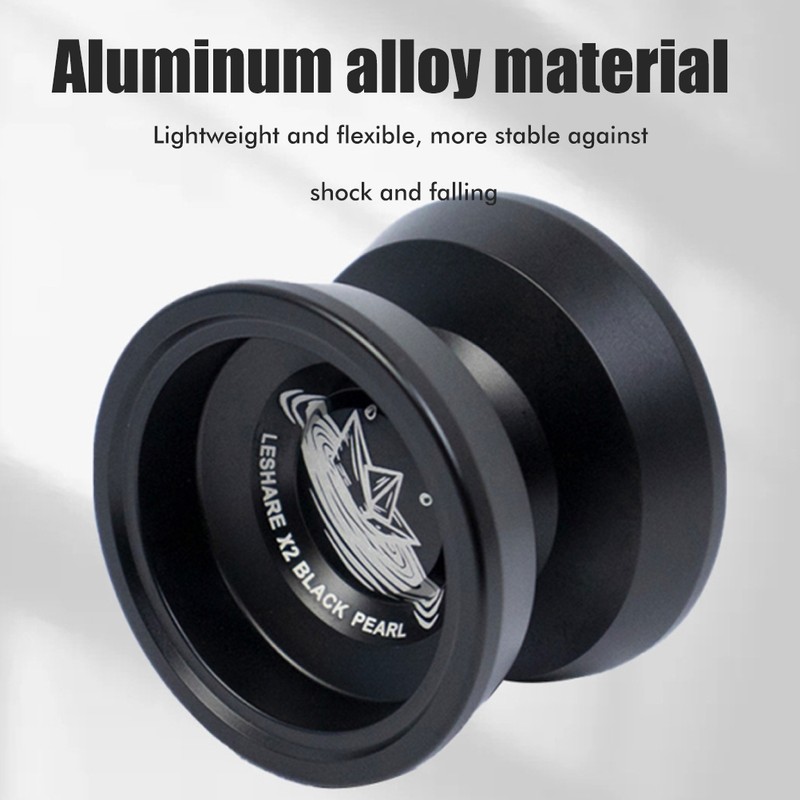Yoyo Ball Aluminium Aloy Yo Yo with Additional Strings Ideal