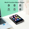 ZAQE 128GB MP3 Player Bluetooth 5.4 with 2.4 Inch TFT