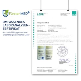 FürstenMED® Monk Pepper Capsules with Extract 5:1 - Genuine Vitex Agnus Castus - 180 Vegan Capsules from Germany without Additives