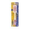 Nuby Soft Non-Scratch Silicone Bristle Bottle & Nipple Brush with