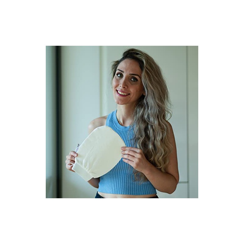 Kessa Scrubbing Glove - Exfoliate and Remove Dead Skin Cells