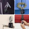 Diyife Padlock, Dial Type, 4 Digit Combination Lock, Anti-Theft, Numbered