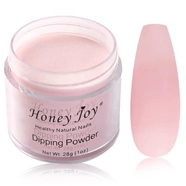 28g/Box Fine Dipping Powder French Manicure Foundation Colors Pink and White Dip Powder Nails,No UV Led Cure,1oz per box,Clear Pink…