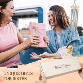 GiftChant Coworker Leaving Gifts for Women, 25.5 inch New Job Wind Chime, Funny Going Away Goodbye Farewell Gifts for Coworkers Boss Men Women Friend - Good Luck Finding Better Coworker Than Us